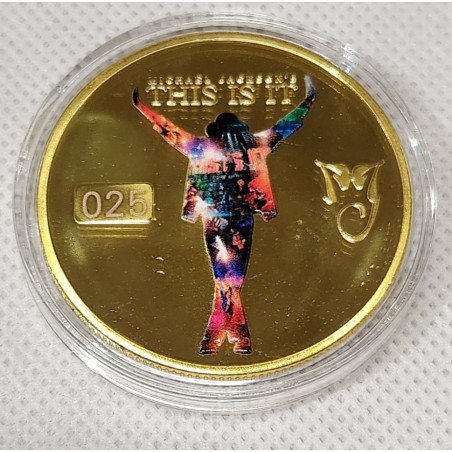 MONEDA No.3 MICHAEL JACKSON