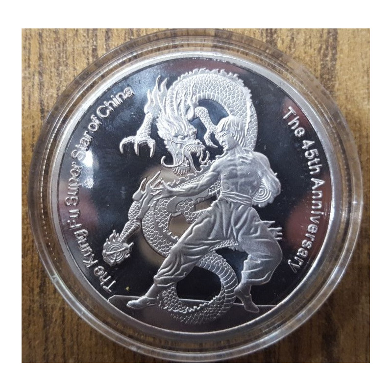 BRUCE LEE JUEGO DE 8 MONEDAS