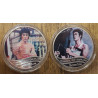 BRUCE LEE JUEGO DE 8 MONEDAS