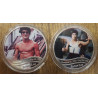 BRUCE LEE JUEGO DE 8 MONEDAS