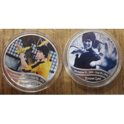 BRUCE LEE JUEGO DE 8 MONEDAS