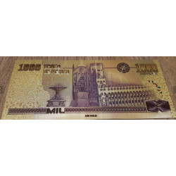 BILLETE DE 1000 PESOS DE ORO
