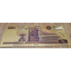 BILLETE DE 1000 PESOS DE ORO