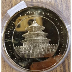 PANDAS DORADA Y PLATEADA