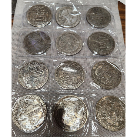 12 MONEDAS ALEMANAS NAZIS